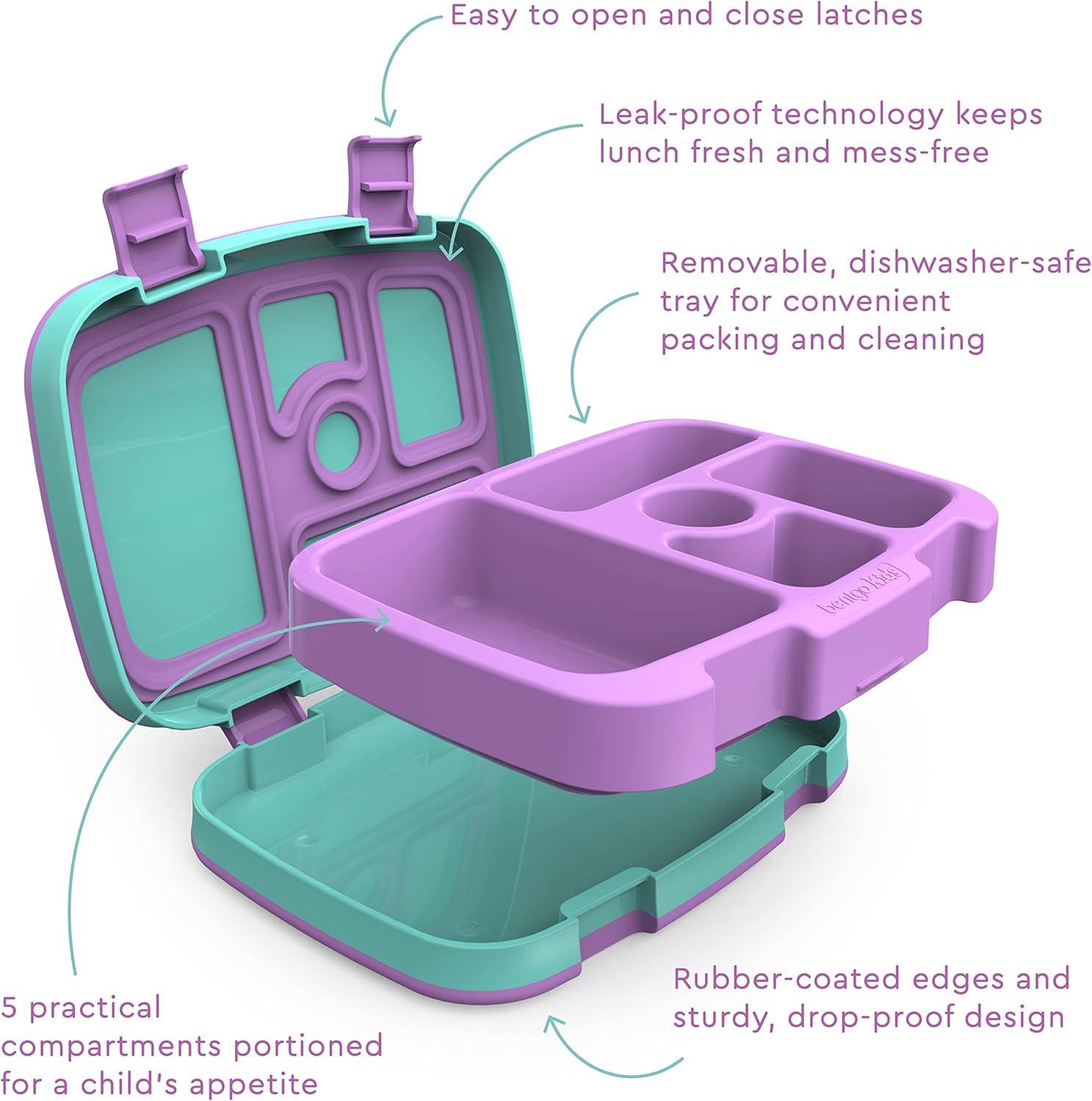 imageBentgo 2in1 Backpack amp Insulated Lunch Bag Set With Kids Prints Lunch Box Mermaid Scales