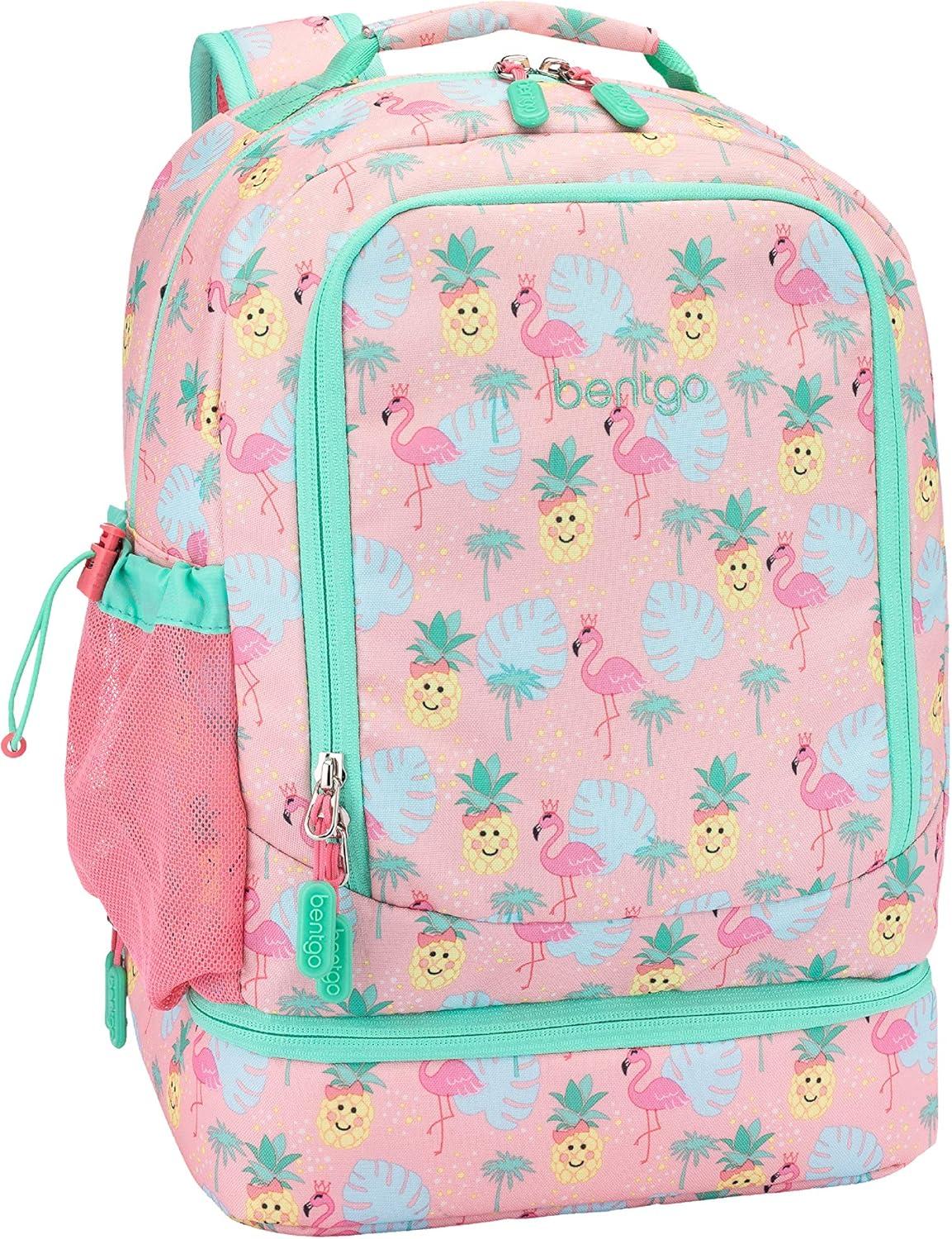 imageBentgo 2in1 Backpack amp Insulated Lunch Bag Set With Kids Prints Lunch Box Tropical