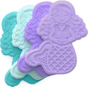 Bentgo Buddies Glitter Reusable Ice Packs – Slim Ice Packs for Lunch Boxes, Lunch Bags, and Coolers – Multicolored 4-Pack (Mermaid)(Glitter Edition – Mermaid)