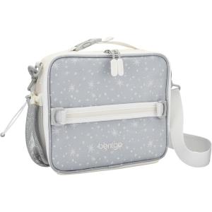 Bentgo Kids Lunch Bag (Whimsy & Wonder Collection) – Durable, Double-Insulated Lunch Bag for Kids 3+; Holds Lunch Box/Water Bottle/Snacks; Water-Resistant Fabric & Zip Pockets (Starry Sprinkle)(Starry Sprinkle)