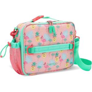 Bentgo Kids Lunch Bag (Whimsy & Wonder Collection) – Durable, Double-Insulated Lunch Bag for Kids 3+; Holds Lunch Box/Water Bottle/Snacks; Water-Resistant Fabric & Zip Pockets (Starry Sprinkle)(Tropical)