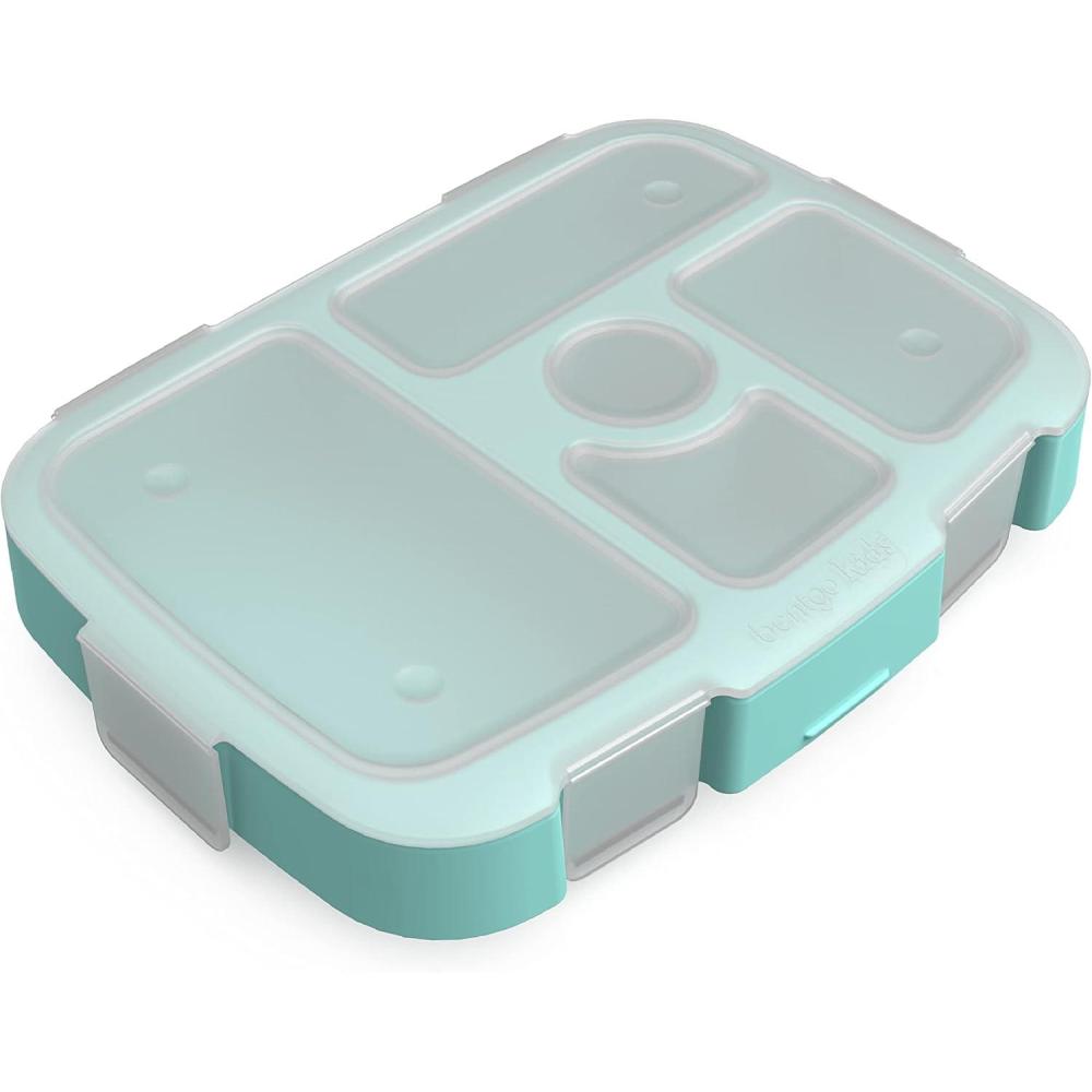 imageBentgo Kids Tray with Transparent Cover BlueSeafoam