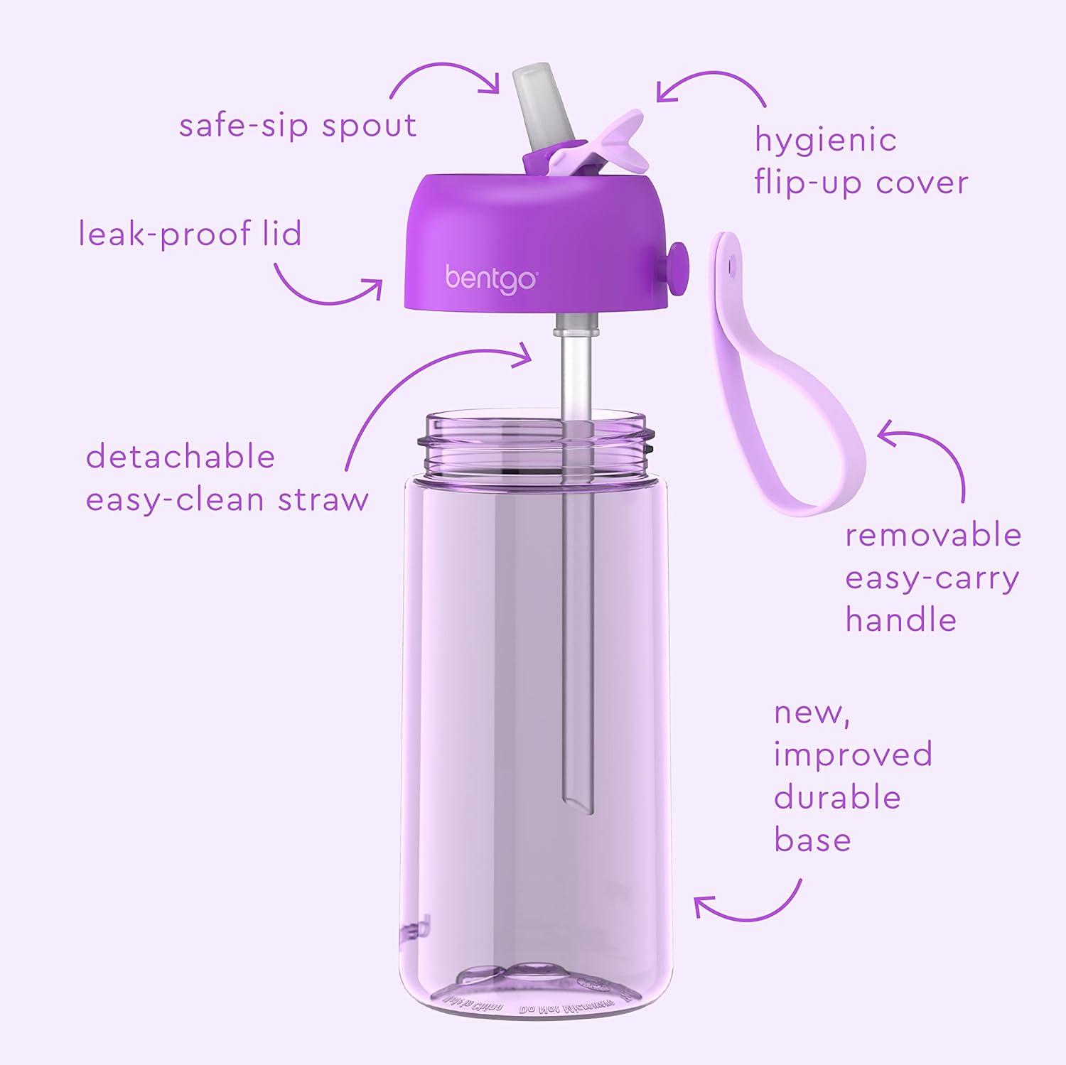 imageBentgo Kids Lunch Box Water Bottle New amp Improved 2023 Purple