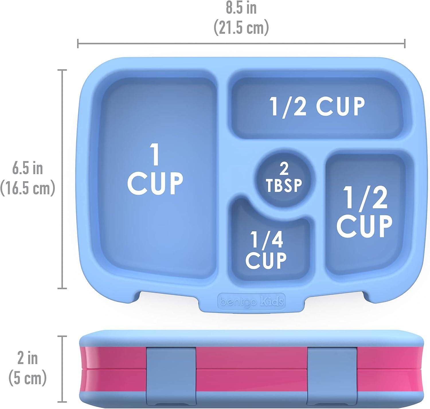 imageBentgo Kids Prints Lunch Box Kids Water Bottle New amp Improved 2023 Rainbows and Butterflies