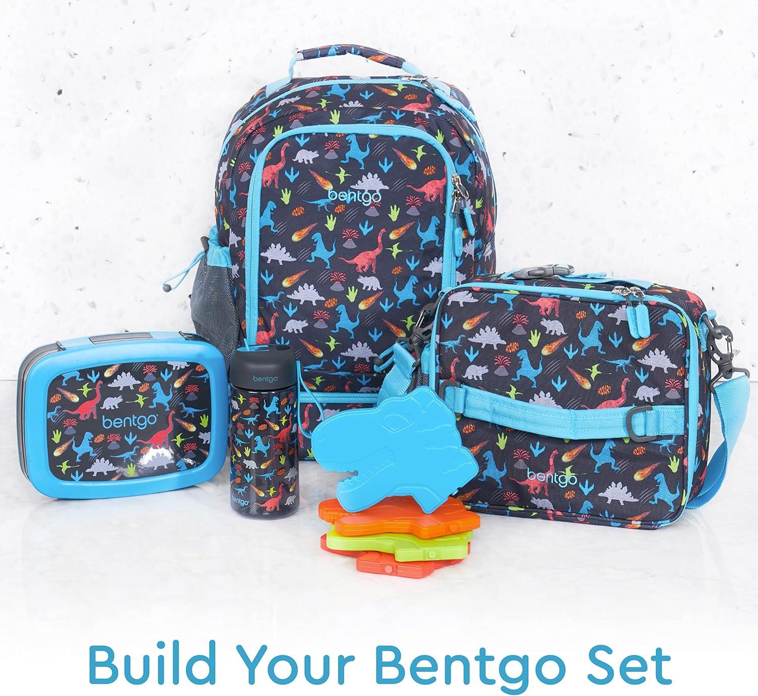 imageBentgo Kids Prints Lunch Box amp Water Bottle Dinosaur