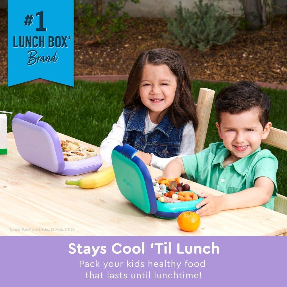 imageBentgo Kids Chill Lunch Box With Kids Reusable Plastic Utensils Purple