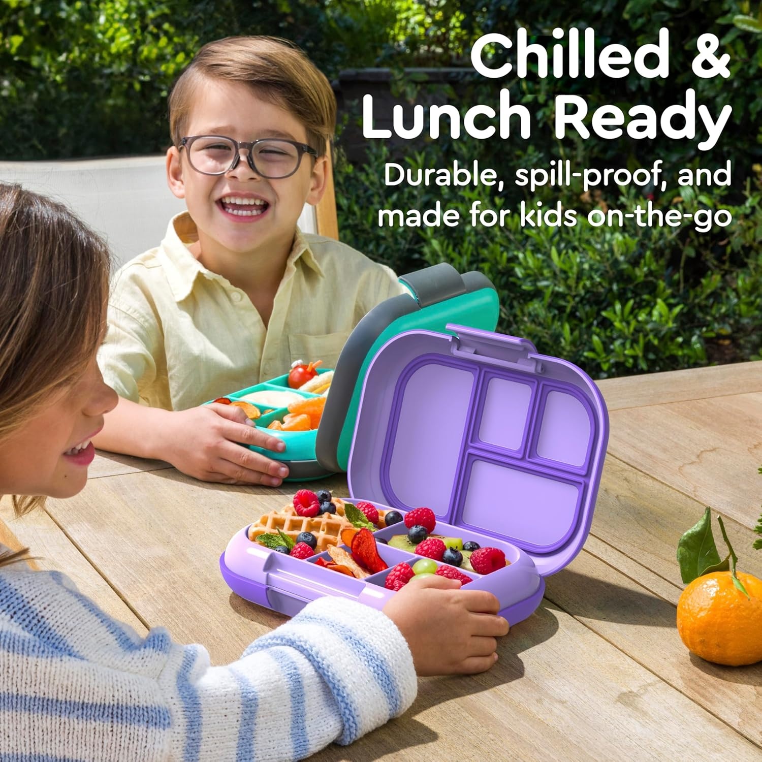 image:imageBentgo Chill Kids Purple and Chill Mini Lilac Mist Lunch Box Set