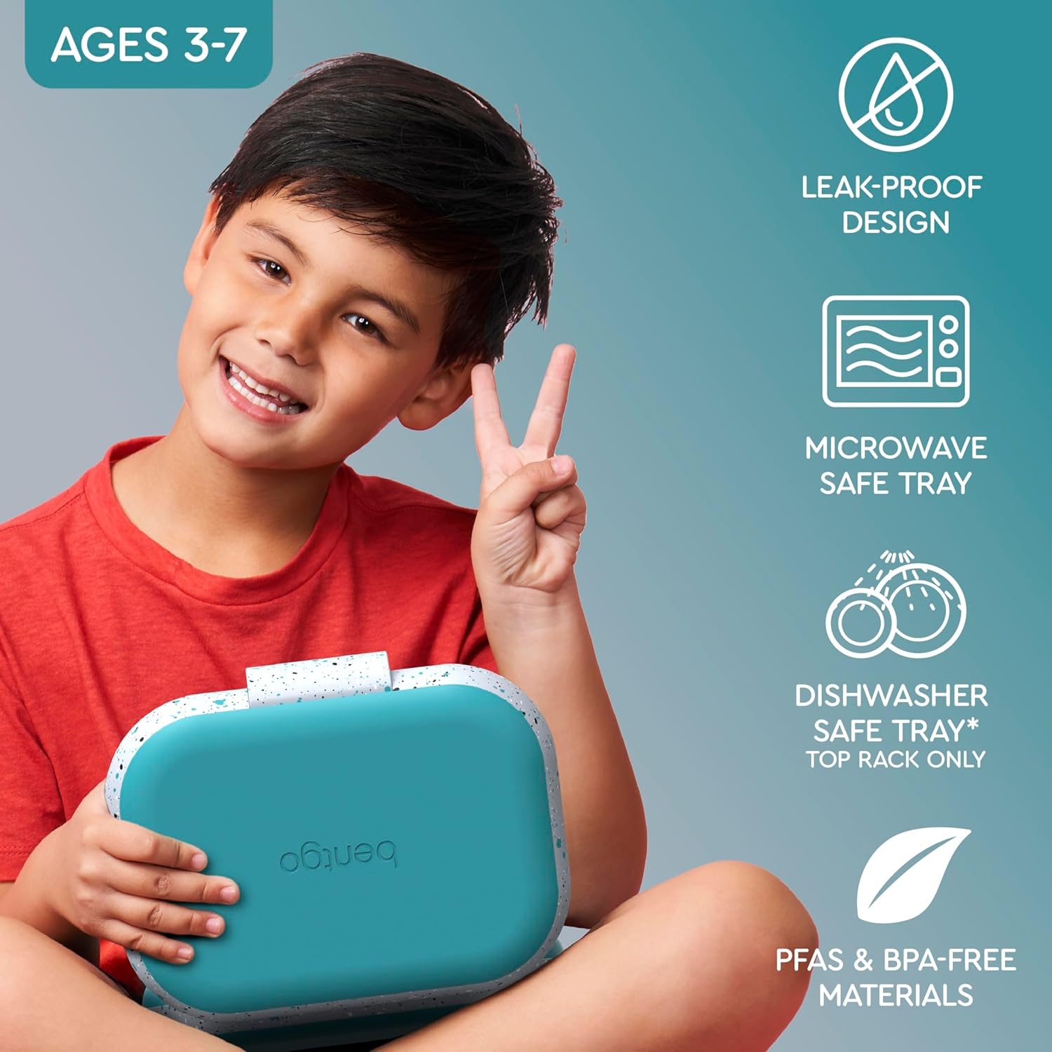 image:imageBentgo Chill Kids Truly Teal and Chill Max Clay Green amp Gray Lunch Box Set
