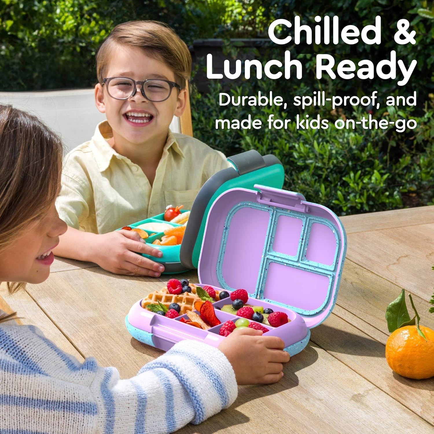 image:imageBentgo Chill Kids Vivid Orchid and Chill Mini Lilac Mist Lunch Box Set