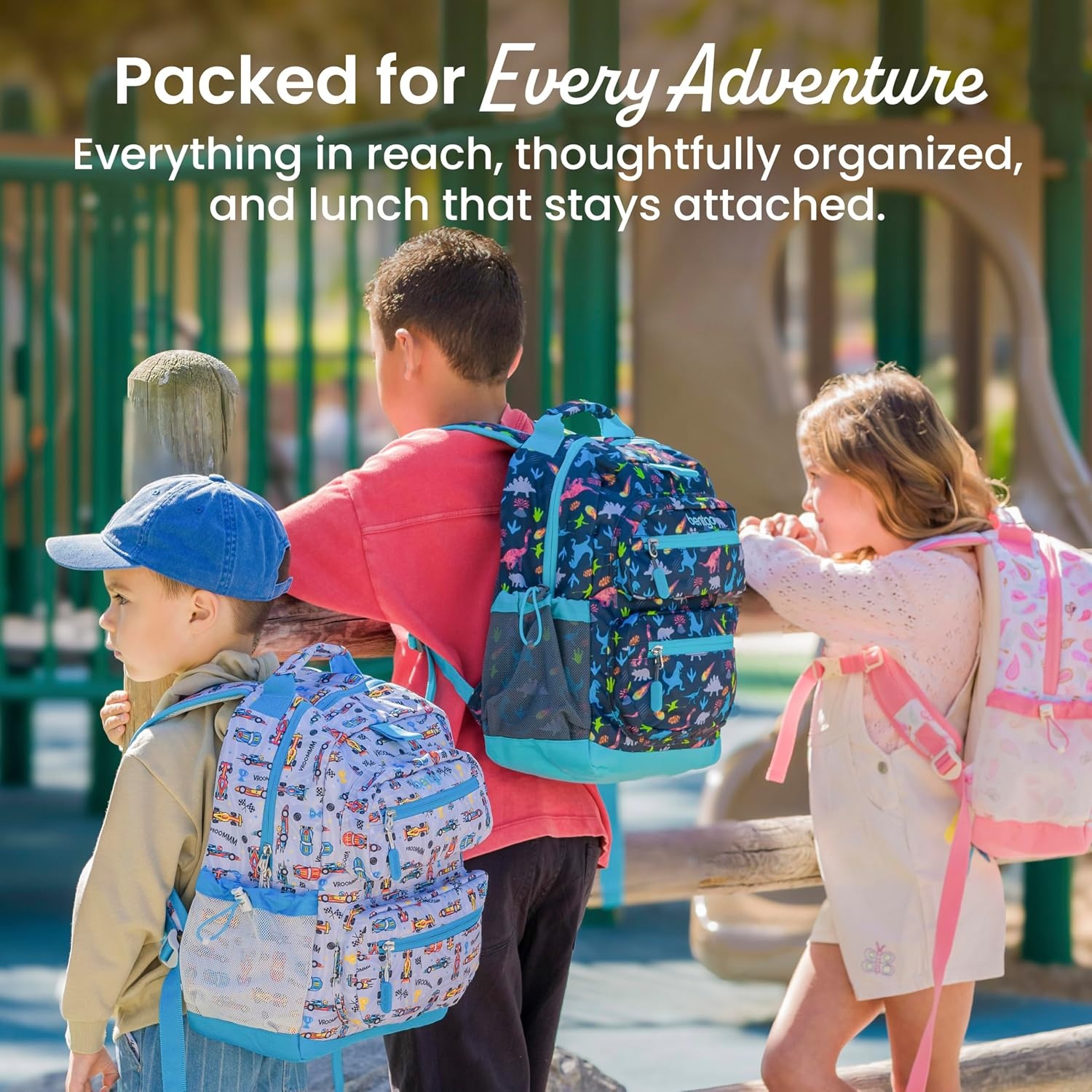 image:imageBentgo Kids Print Backpack Lightweight 14 Backpack for School Travel amp Daycare Ideal for Ages 4 Durable amp WaterResistant Roomy Interior amp Loop for Lunch Bag NEW Ballet amp BowsUnicorn