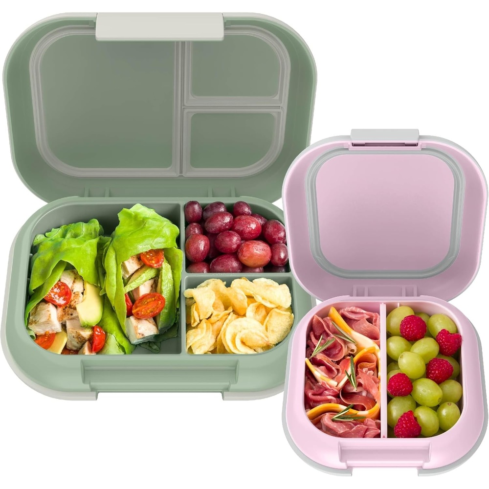 image:imageBentgo Chill Set With Max Clay Green amp Gray and Mini Lunch Box Lilac Mist