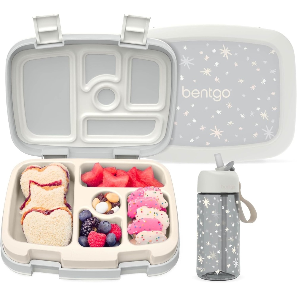 image:imageBentgo Kids Prints Lunch Box Set With Water Bottle Starry Sprinkle