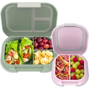 Bentgo Chill Set With Max (Clay Green & Gray) and Mini Lunch Box (Lilac Mist)