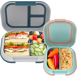 Bentgo Chill Set With Max (Fog & Deep Teal) and Mini Lunch Box (Seaside Papaya)