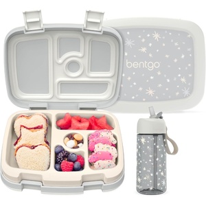 Bentgo Kids Prints Lunch Box Set With Water Bottle (Starry Sprinkle)