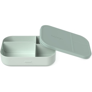 Bentgo® Modern Tray with Matte Lid – Reusable, BPA-Free, Meal Prep Containers for Adults with Removable Divider – 3 or 4 Compartments for Healthy Portioned Meals At Home & On the Go (Orchid)(Mint Green)