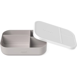 Bentgo® Modern Tray with Matte Lid – Reusable, BPA-Free, Meal Prep Containers for Adults with Removable Divider – 3 or 4 Compartments for Healthy Portioned Meals At Home & On the Go (Orchid)(White)