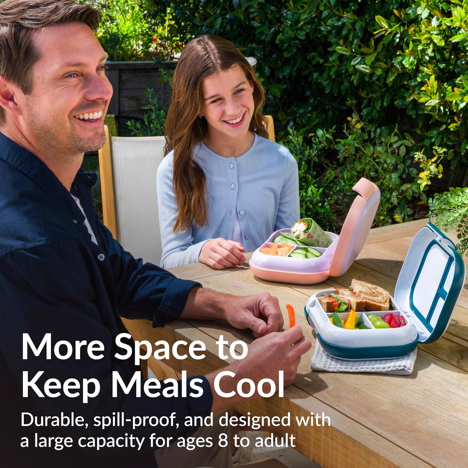 image:imageBentgo Chill Kids RedRoyal and Chill Max Lavender amp Peach Blossom Lunch Box Set