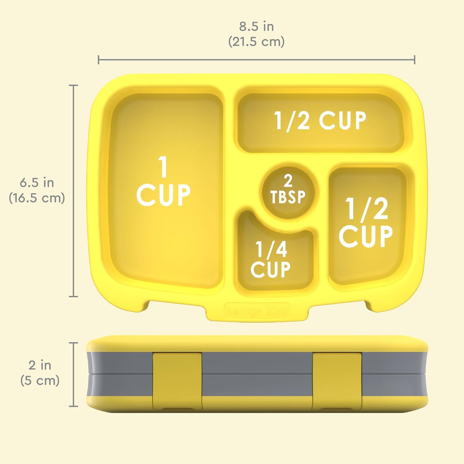 image:imageBentgo Kids Prints LeakProof 5Compartment BentoStyle Kids Lunch Box Ideal Portion Sizes for Ages 37 Durable DropProof Dishwasher Safe PFAS amp BPAFree Materials NEW Blooming FloralConstruction Trucks