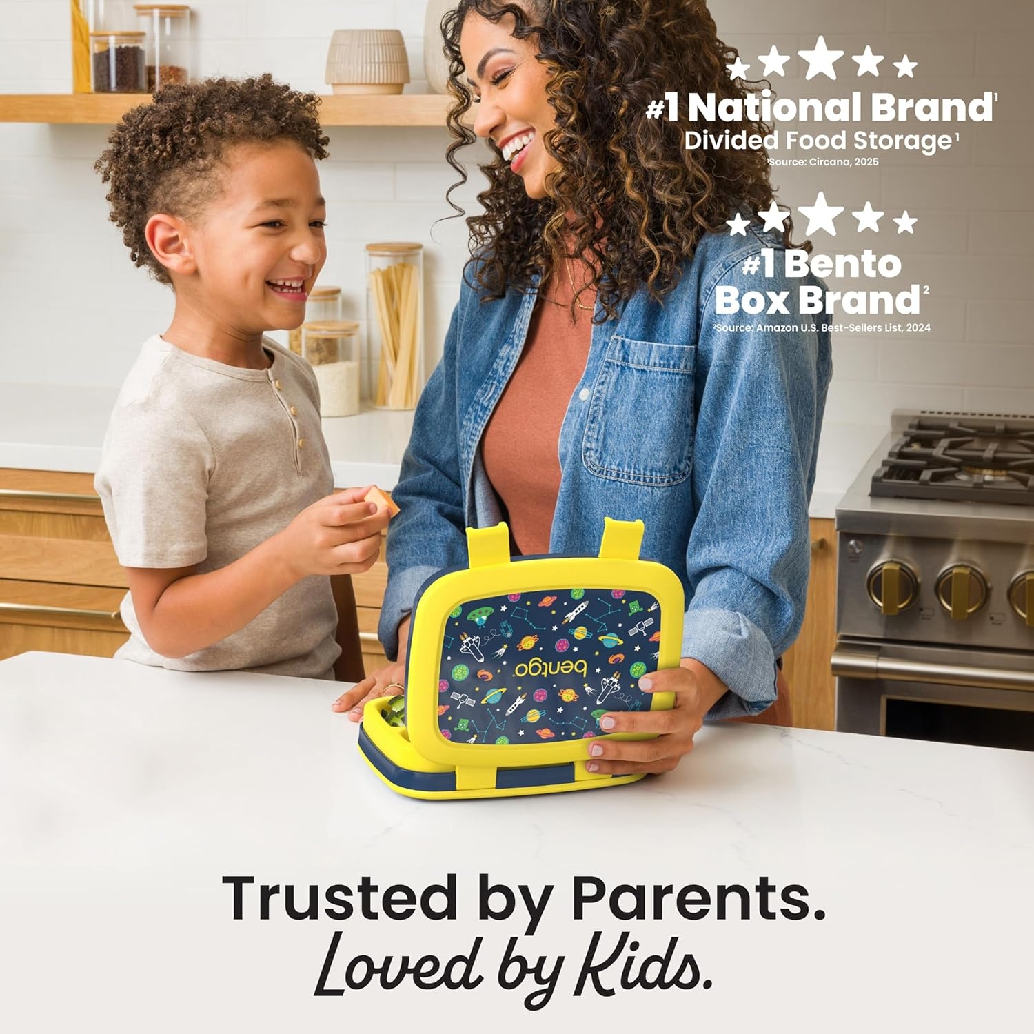 image:imageBentgo Kids Prints LeakProof 5Compartment BentoStyle Kids Lunch Box Ideal Portion Sizes for Ages 37 Durable DropProof Dishwasher Safe PFAS amp BPAFree Materials NEW Blooming FloralSpace