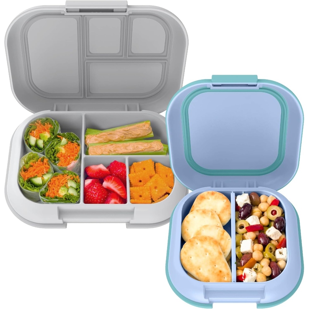 image:imageBentgo Chill Kids Gray and Chill Mini Tide Blues Lunch Box Set