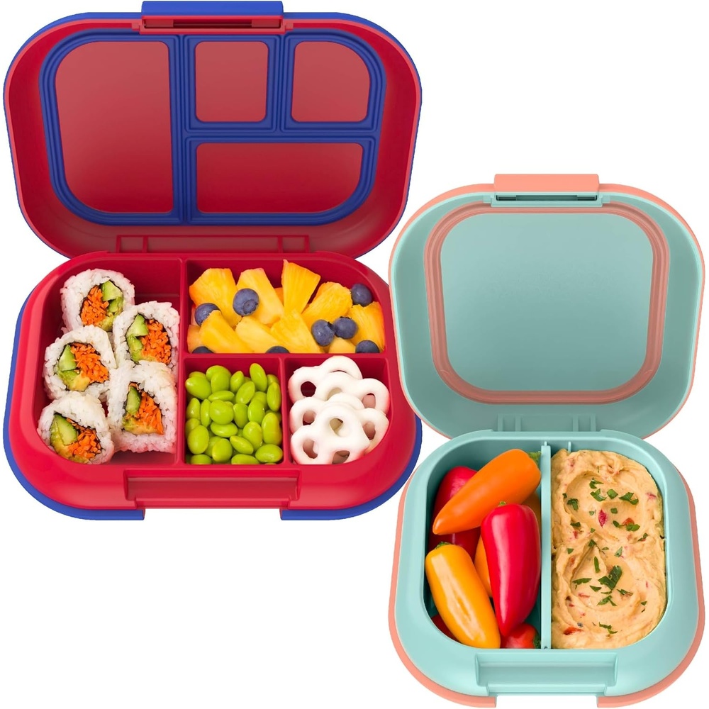 image:imageBentgo Chill Kids RedRoyal and Chill Mini Seaside Papaya Lunch Box Set