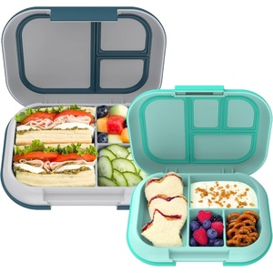 Bentgo Chill Kids (Aqua) and Chill Max (Fog & Deep Teal) Lunch Box Set