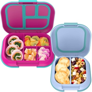 Bentgo Chill Kids (Fuchsia/Teal) and Chill Mini (Tide Blues) Lunch Box Set