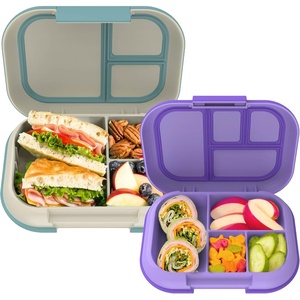 Bentgo Chill Kids (Purple) and Chill Max (Bone & Glacier Blue) Lunch Box Set