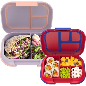 Bentgo Chill Kids (Red/Royal) and Chill Max (Lavender & Peach Blossom) Lunch Box Set
