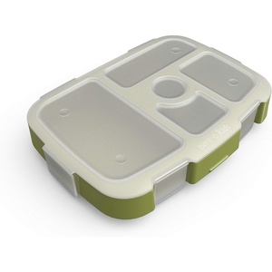 Bentgo® Kids Prints Tray with Transparent Cover – Reusable, BPA-Free, 5-Compartment Meal Prep Container with Built-In Portion Control for Healthy Meals At Home & On the Go (Camouflage)