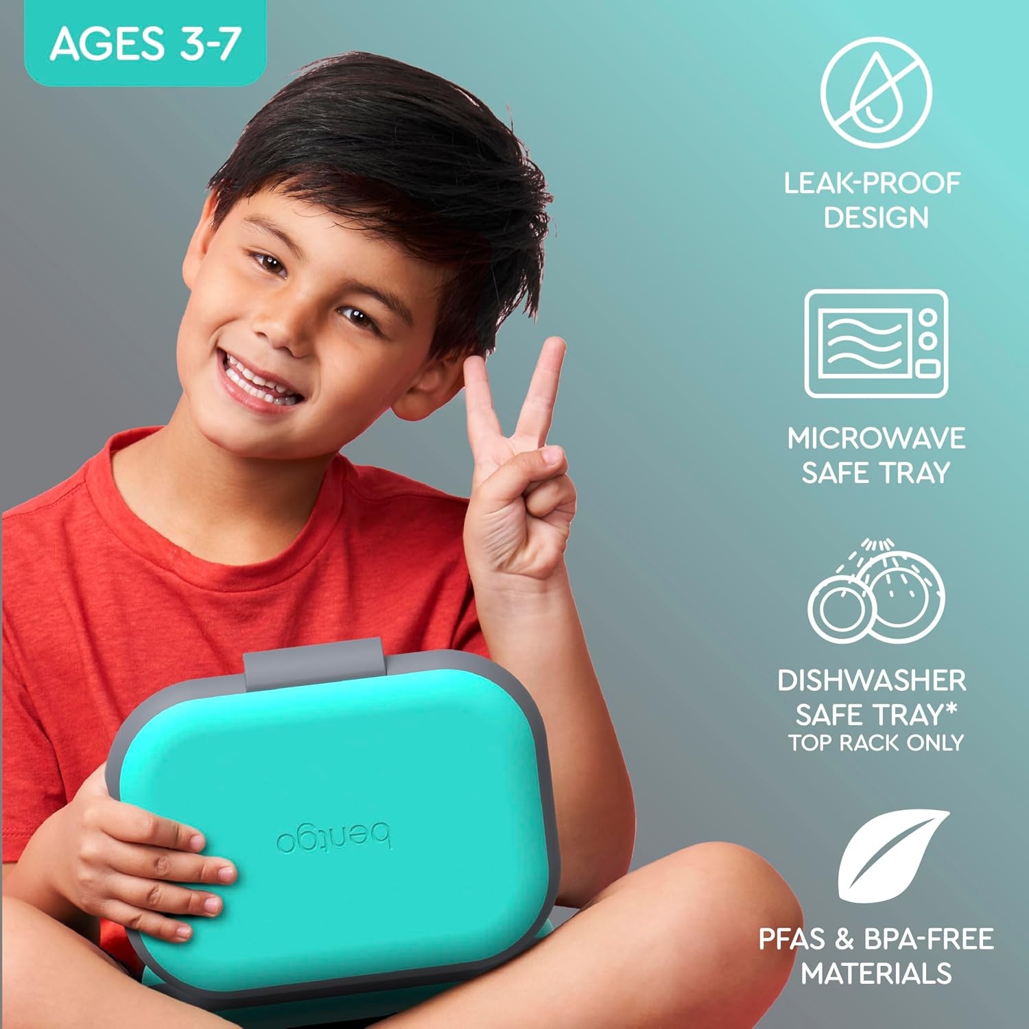 image:imageBentgo Chill Kids Electric Aqua and Chill Mini Lilac Mist Lunch Box Set