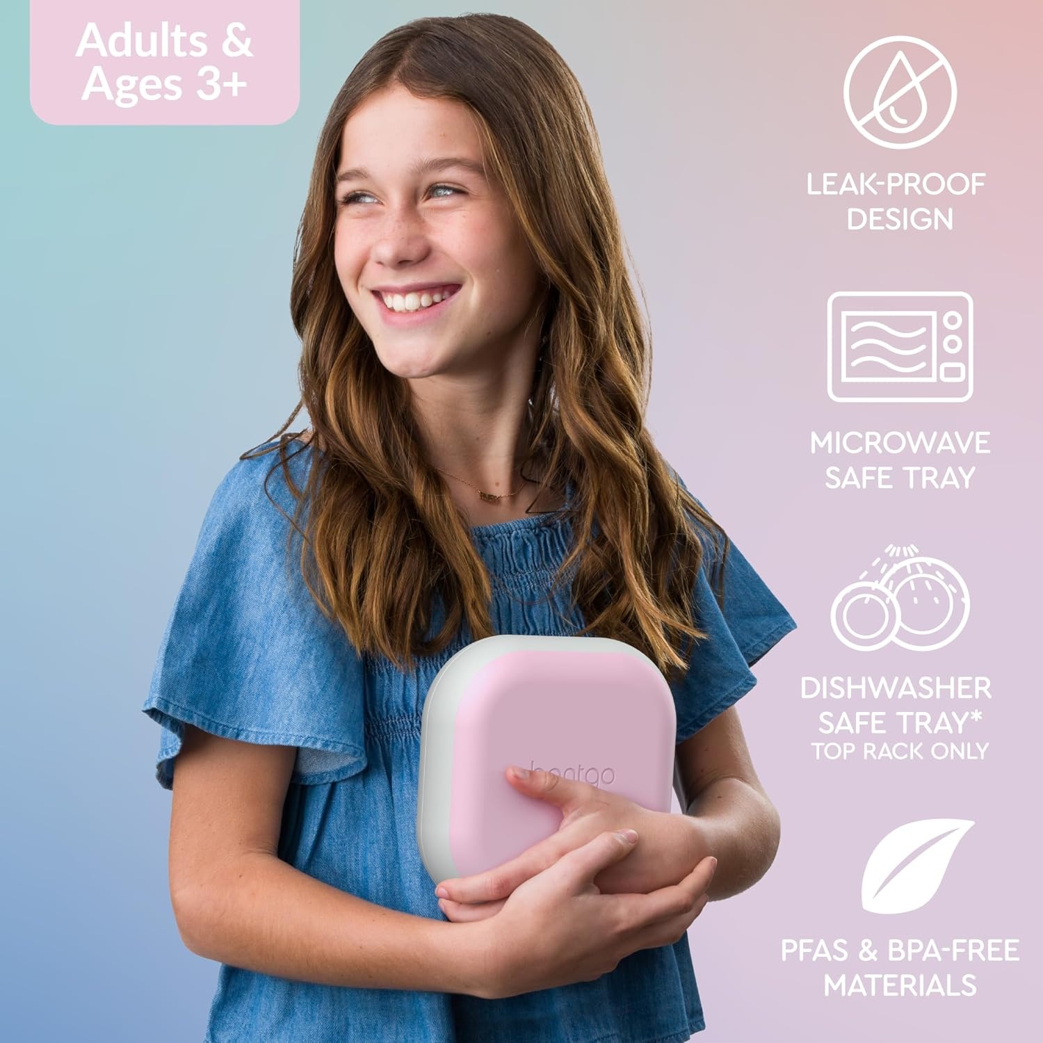 image:imageBentgo Chill Kids Electric Aqua and Chill Mini Lilac Mist Lunch Box Set
