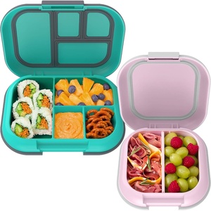 Bentgo Chill Kids (Electric Aqua) and Chill Mini (Lilac Mist) Lunch Box Set