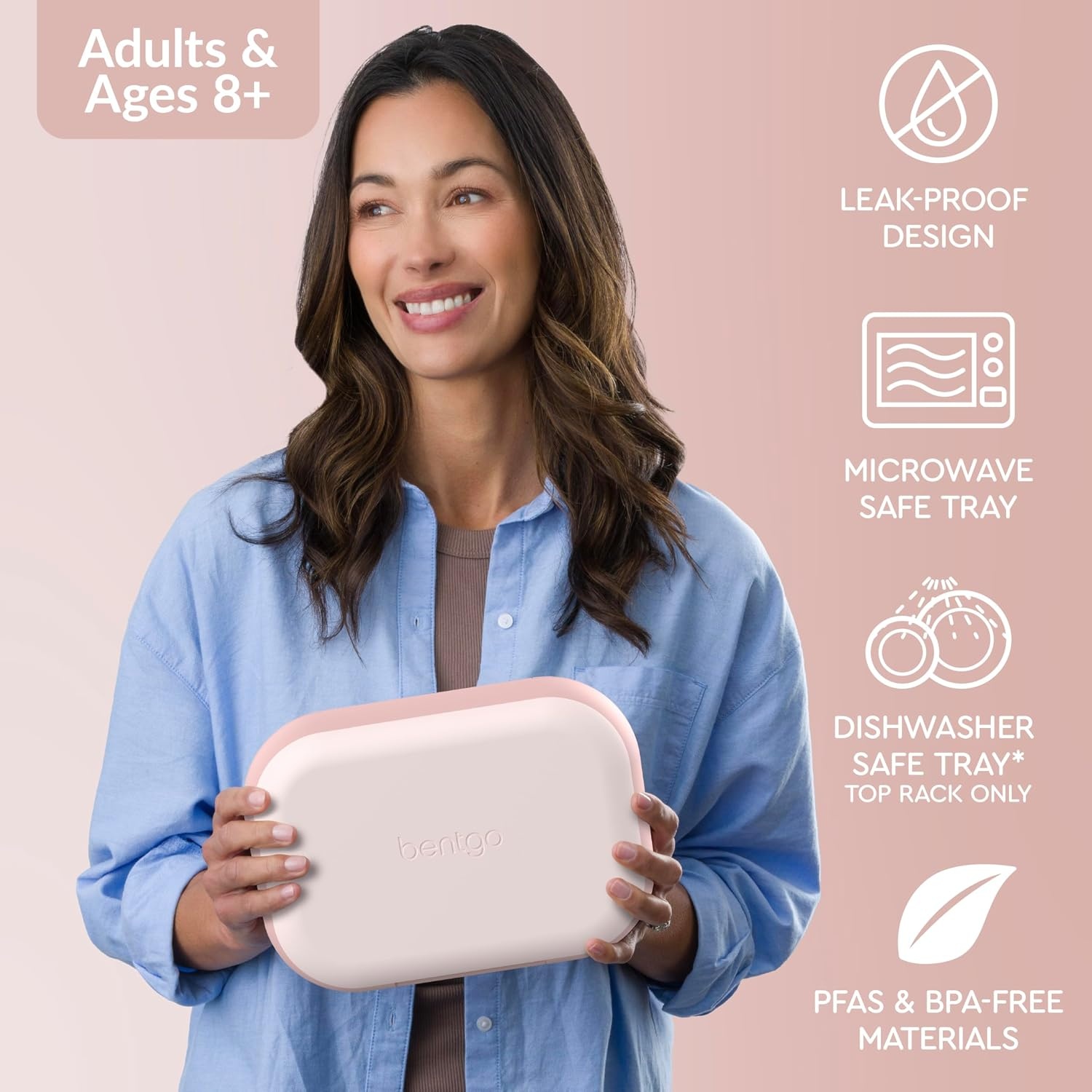 image:imageBentgo Chill Set With Max Pink Cloud amp Blush and Mini Lunch Box Tide Blues