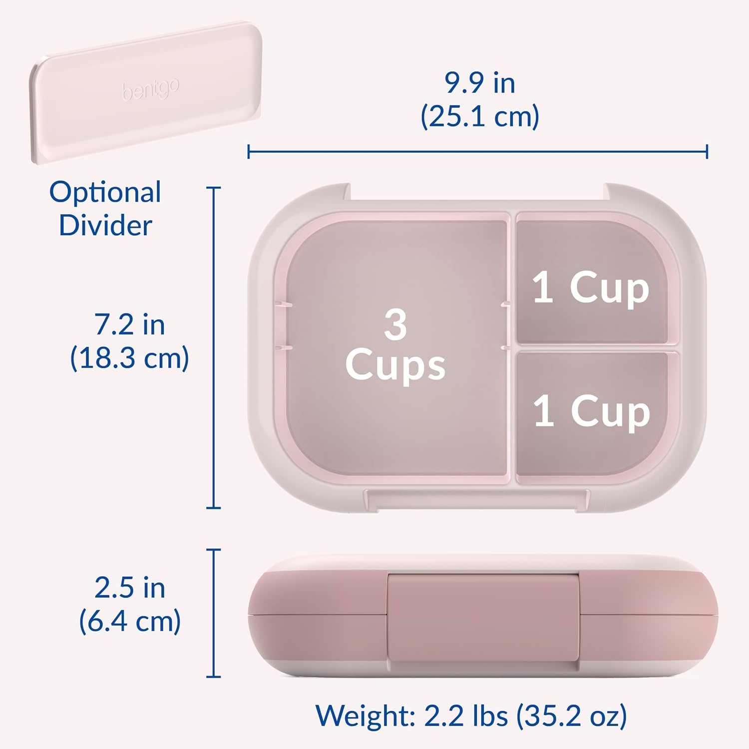image:imageBentgo Chill Set With Max Pink Cloud amp Blush and Mini Lunch Box Tide Blues