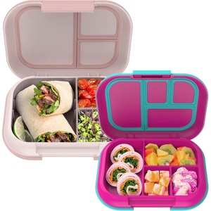 Bentgo Chill Kids (Fuchsia/Teal) and Chill Max (Pink Cloud & Blush) Lunch Box Set