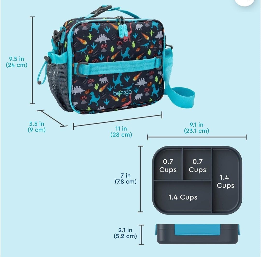 image:imageBentgo Kids Snap amp Go 2Piece Lunch Set