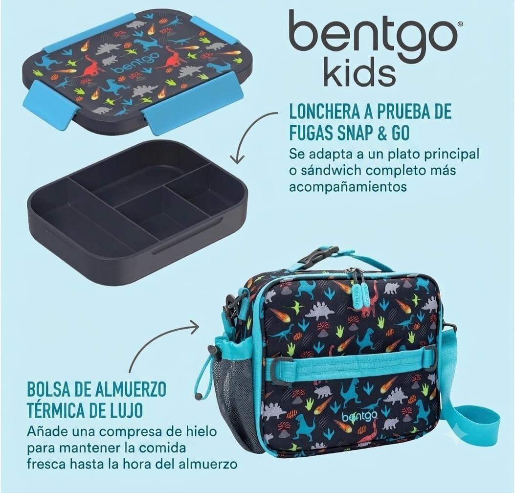 image:imageBentgo Kids Snap amp Go 2Piece Lunch Set