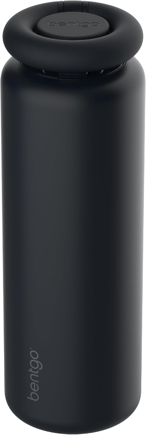 image:imageBentgo Lift Chug Lid 24Hour Cold LeakProof Water Bottle 32 fl ozBack to Black