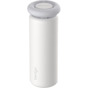 Bentgo Lift Chug Lid 24-Hour Cold Leak-Proof Water Bottle, 32 fl oz(Blanc)